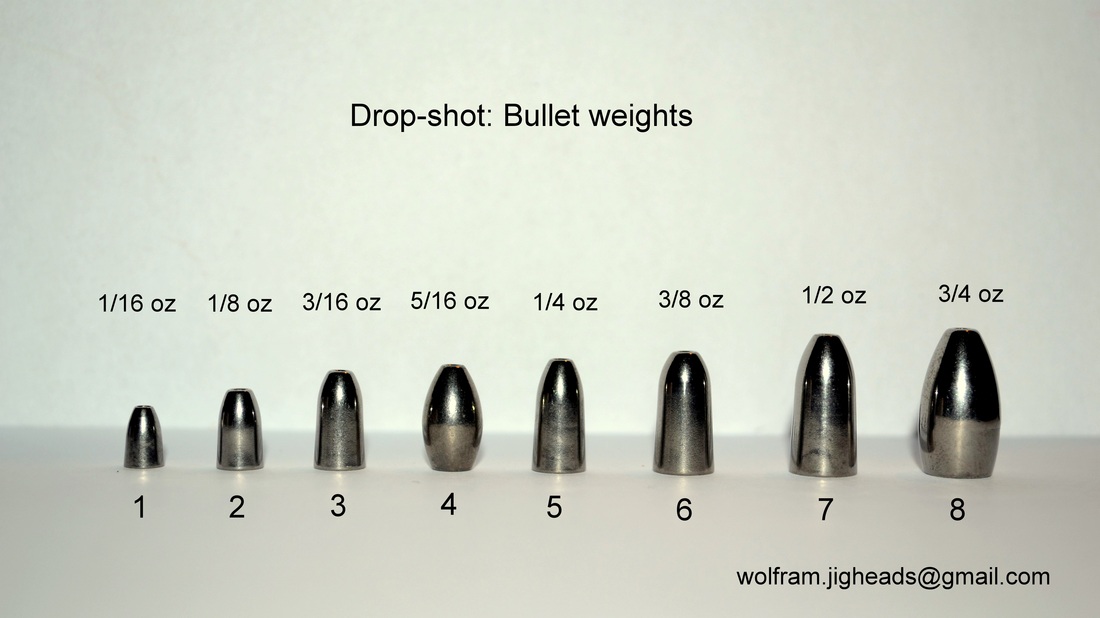 Fishing Bullet Weight Tungsten Worm Weight 3/8oz (Tungsten
